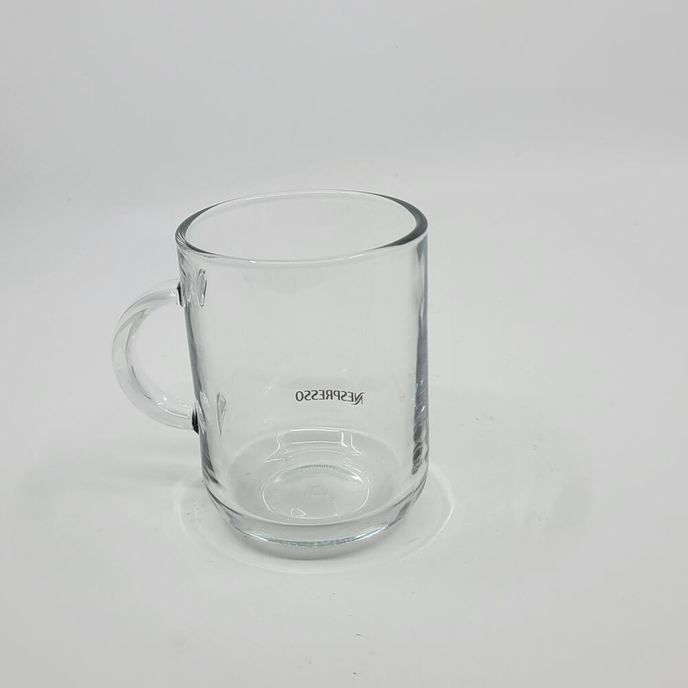 Nespresso Vertuo Clear Glass Coffee Mug 13oz 390ml Made in France